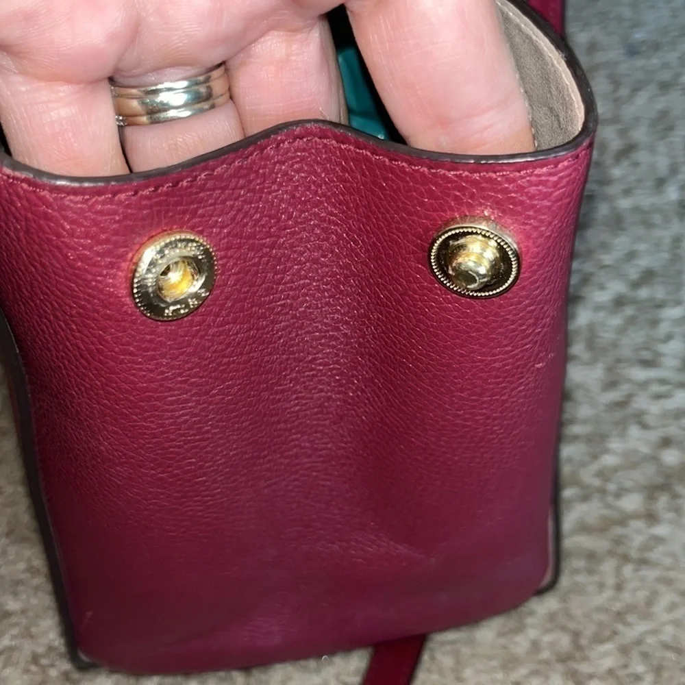 Michael Kors Hayes large leather satchel crossbody